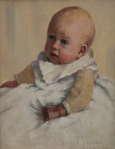 Crosbie de bebé, 1887 de Norman Garstin